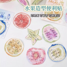 水果异形便签贴纸卡通学生记事贴便携式随手贴N次贴留言贴子