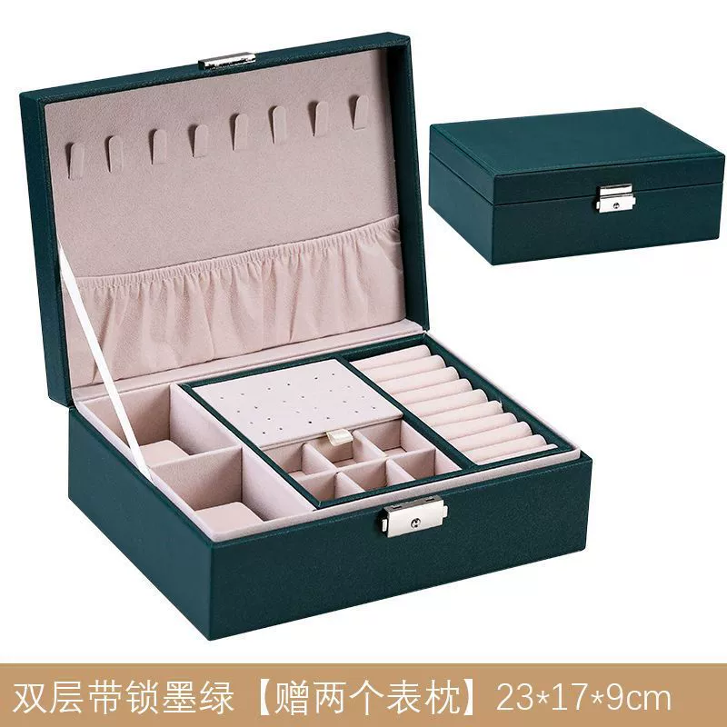(Cross-border trading), storage system, storage box, earrings, wooden capacious necklace, direct factory sales