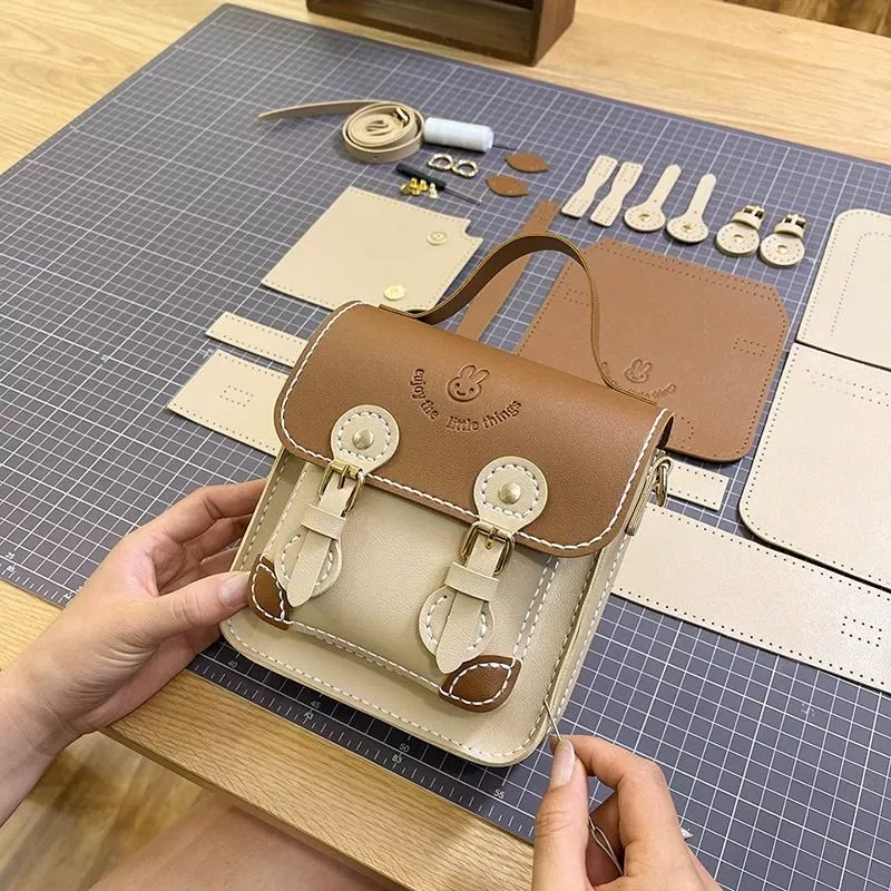 Материалы для изготовления сумок ручной работы, кроссбоди «Почтальон-кролик» Cambridge, подарок на день рождения для подруги и лучшего друга, производитель