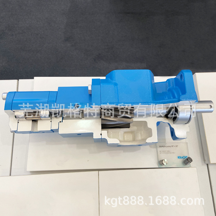 德国KRACHT克拉克油泵KF125RF1/504+KP1/19Q10AX0A4NL1双联齿轮泵