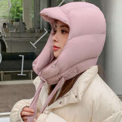 親子児童は保温ダウン帽子を厚くして、女性は冬に耳を保護して雷鋒帽東北スキー防風に乗る