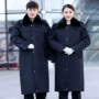 男女冬季加厚劳保工作服