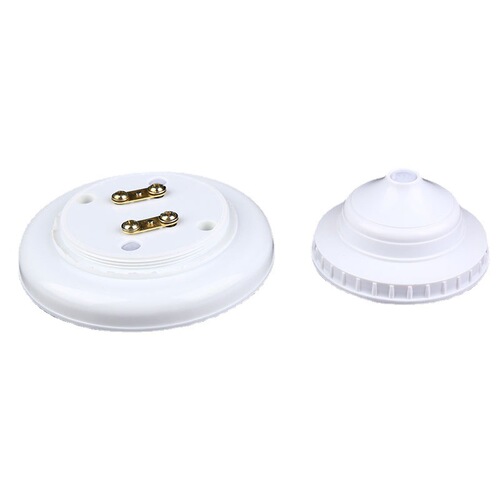 Premium self-produced and sold PP plastic wire holder, phenolic fire-retardant high-temperature flat light base, electrical engineering components
