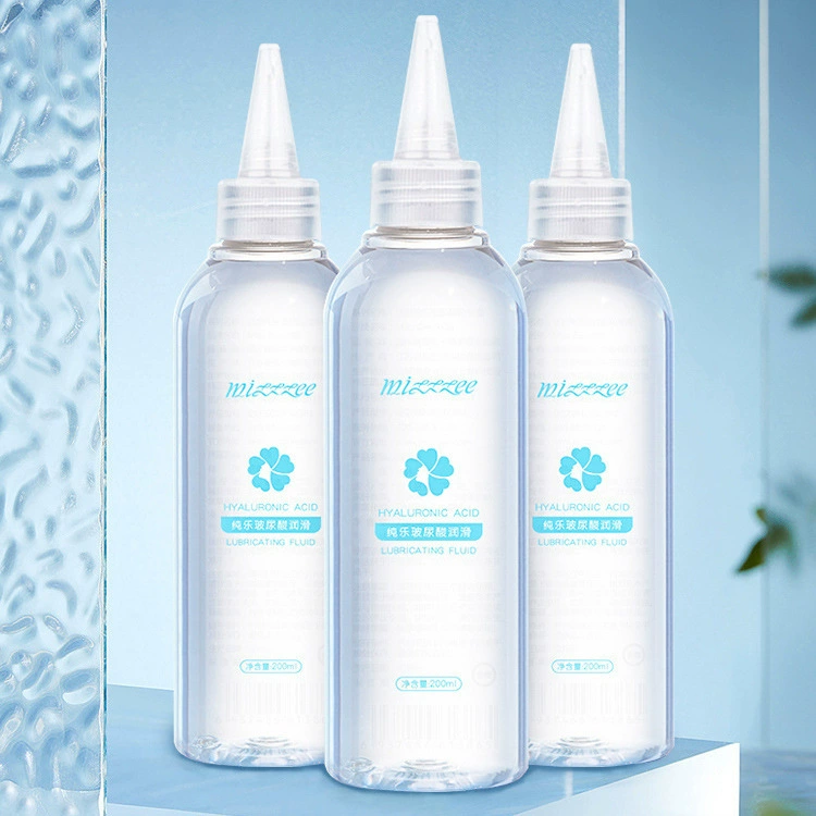 Водорастворимая гиалуроновая смазка Miji, 200 мл, большая бутылка, не требующая смывания, для интимной близости, для пар.