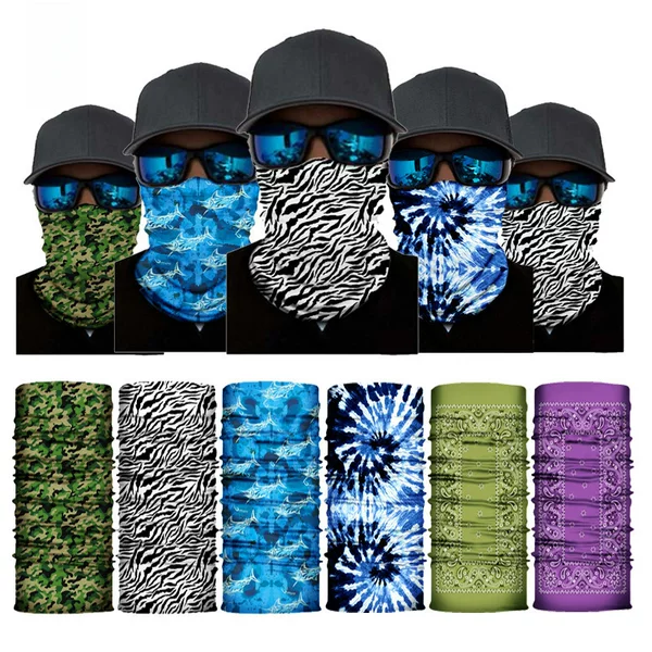 Pattern Series Spot Magic Headscarf Multifunctional Seamless Headscarf Cross-Border Printed Neck Scarf Mask Outdoor Cycling