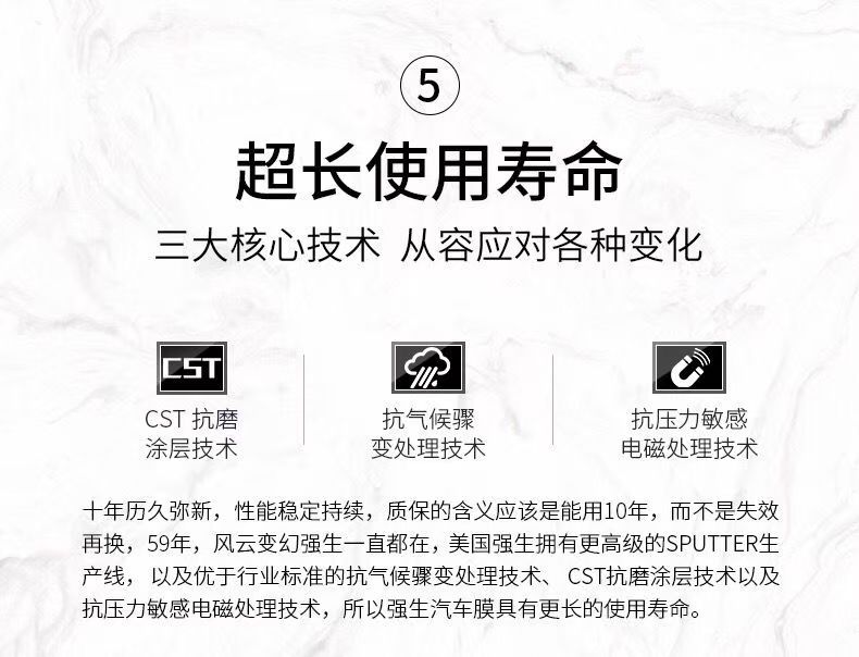 Johnson & Johnson [Lingyi] Genuine Glass Film for Cars, High Heat Insulation Film, Solar Film, Anti-Glare, Anti-Ultraviolet, Explosion-Proof