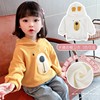 Sweater Spring New products Children Female baby Hooded Cartoon coat Sweet lovely One piece On behalf of