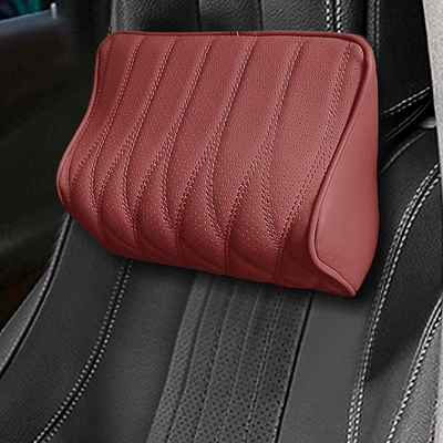 Seat cushion, seat cover, Cushion Advanced - neck-pillow-volcanic-red