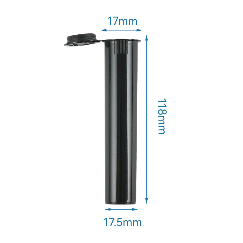 連体バウンスボトルプラスチック煙管シガー薬箱収納管タバコ管食品級児童防止タバコ包装管