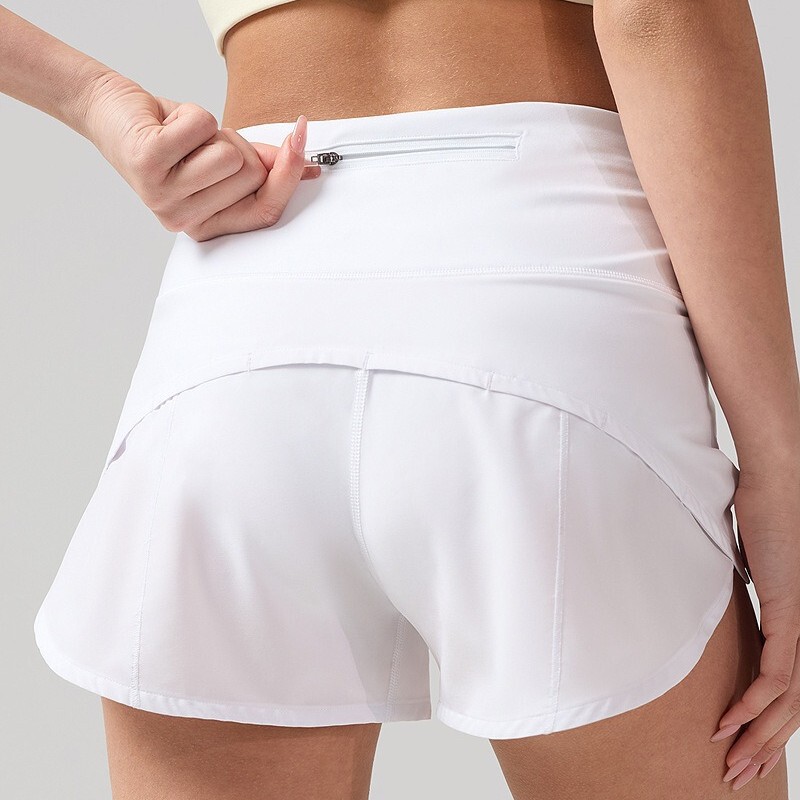 Cooling sports shorts for women, anti-exposure lulu yoga pants, new quick-dry fitness pocket running shorts 2.5" Cooling sports shorts for women, anti-exposure lulu yoga pants, new quick-dry fitness pocket running shorts 2.5"