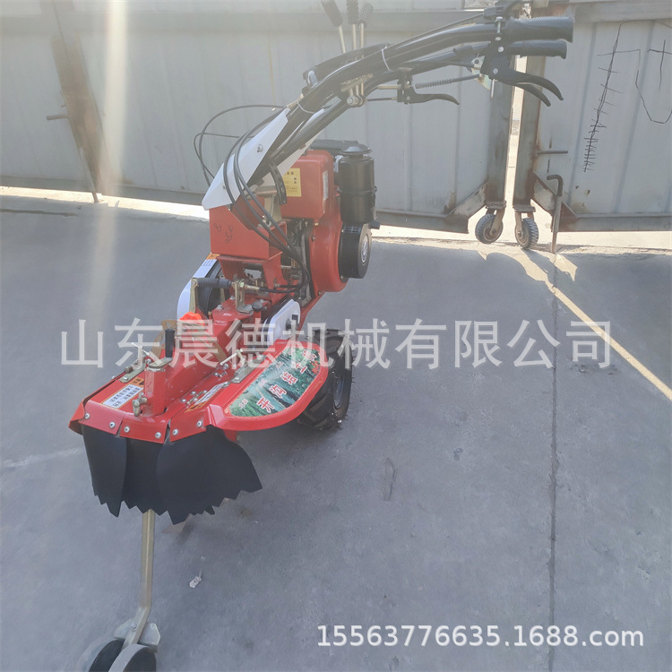 大葱培土机 自走式柴油封沟手扶式羊肚菌覆土机