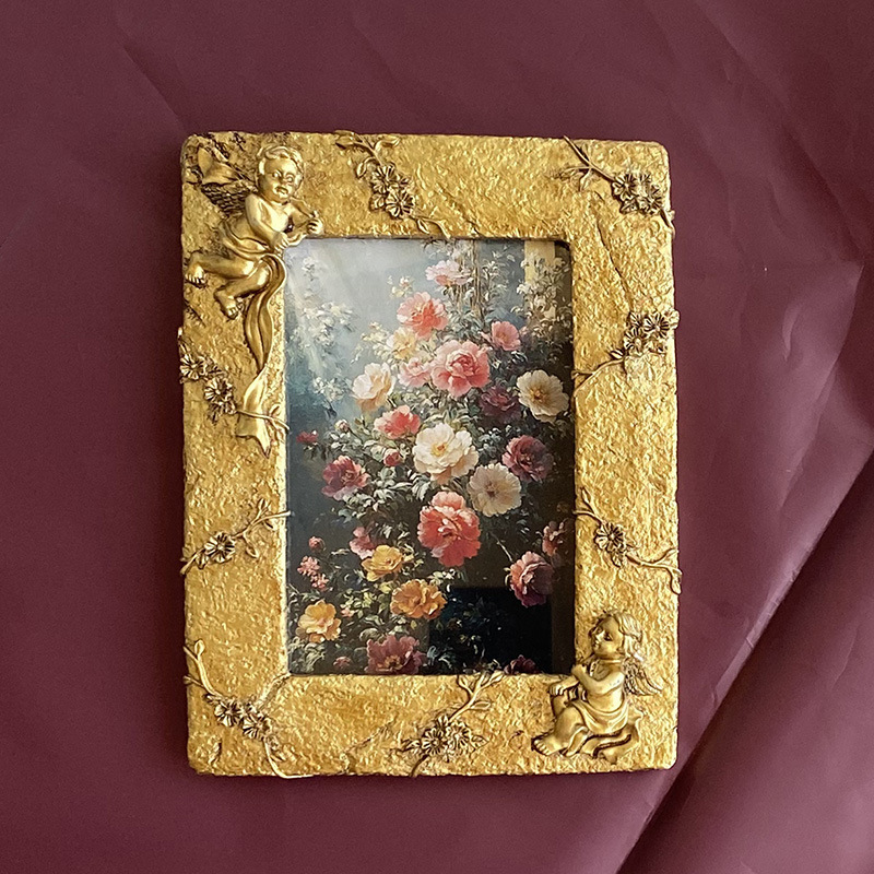 Retro Resin Ornaments Wall Hanging Photo Frame Photo Frame Children Wholesale Living Room Bedroom Sofa Hanging Painting Decorative Picture Frame Angel Retro Resin Ornaments Wall Hanging Photo Frame Photo Frame Children Wholesale Living Room Bedroom Sofa Hanging Painting Decorative Picture Frame Angel