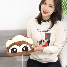 暖脚宝冬季灰色插电式交流电省电拉线式机械式通用电加热卡通实惠