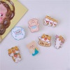 Cartoon decorations, pin, cute brooch, material, badge, pendant