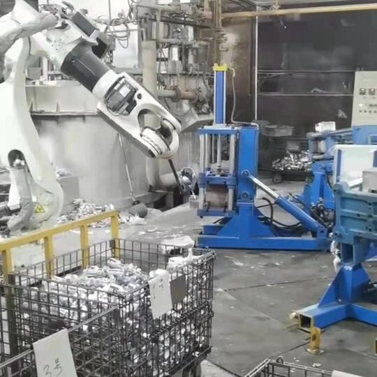 Metal Casting Automation Equipment, Gravity Casting, Automotive Parts Manufacturer, Fully Automatic Aluminum Casting