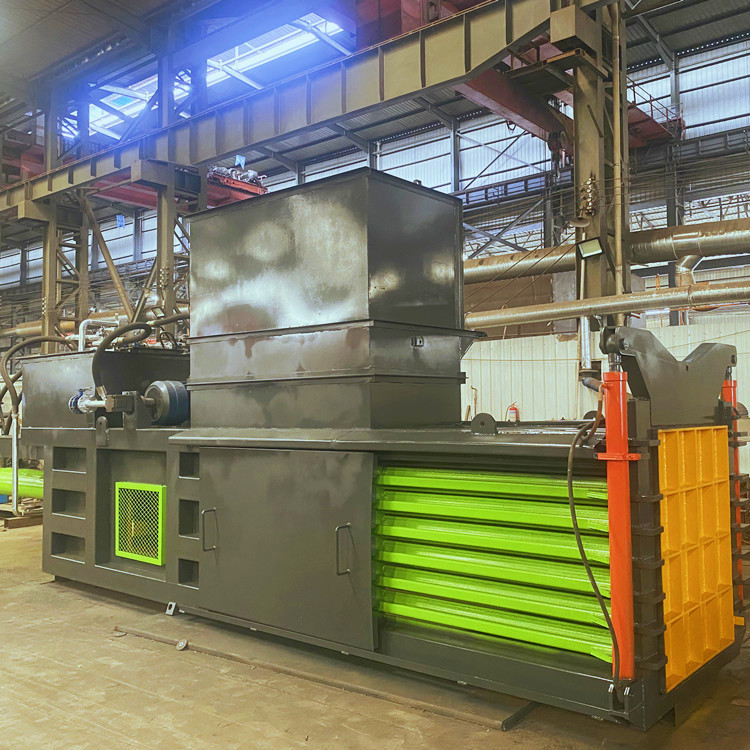 大型液压废纸壳打包机大型 纤维卧式压块打包设备48小时发货