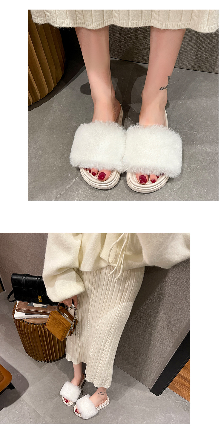 Velvet Plush Slip-On Adjustable Summer Indoor Outdoor Soft Cushioned Machine Washable Memory Foam Slippers House Shoes_voghion.com