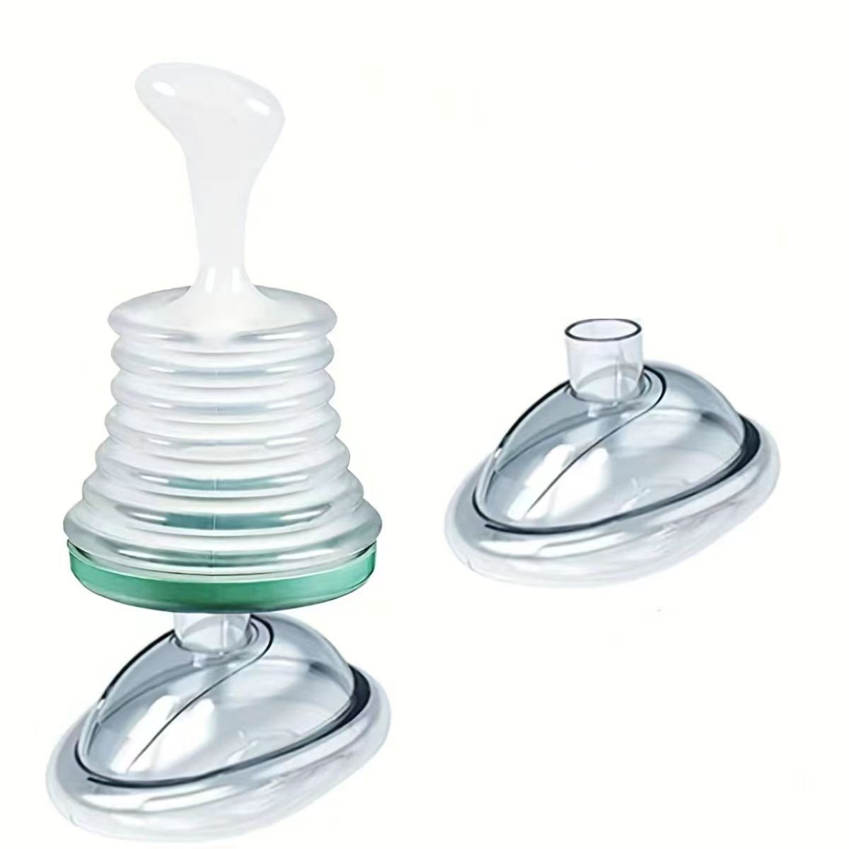 Entrenador de respiración sofocante máscara de rescate de emergencia artificial corazón capacidad vital asfixia dispositivo de emergencia