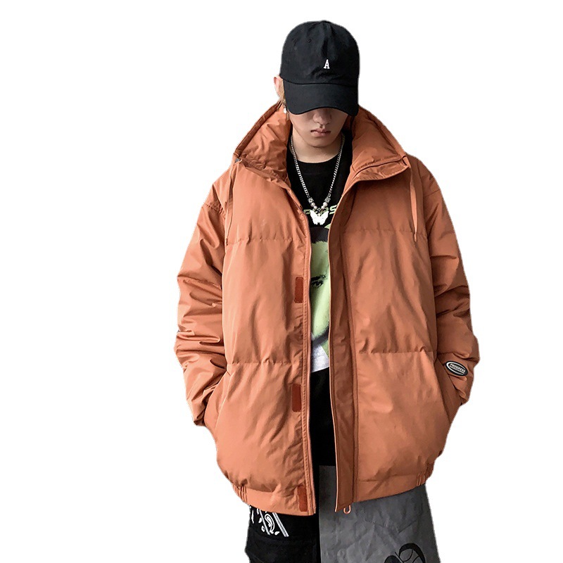 Herenkleding Modieuze zijden katoenen jassen voor mannen 2024 winter nieuwe stijl jassen voor tieners basic multi color zijden katoenen jassen_voghion.com