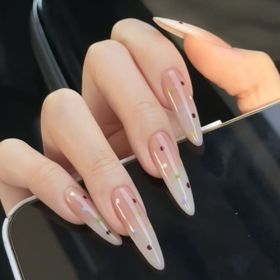 Temperamento de manicure desnudo, brillante, suave, versátil, puro deseo de sentir la atmósfera, blanquear, usar productos terminados de uñas