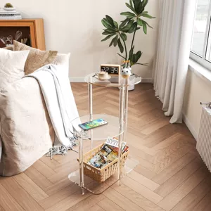 Cross -Bordder Transparent Academy Coffee Lable Simple Advice Martide Cabinet Dofa Стол подходит для гостиных и спальни