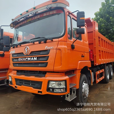 Cross-border export of Shaanqi Delong F3000 dump truck, 6*4 muck transport truck, ore engineering self-unloading truck (Yük maşınları)