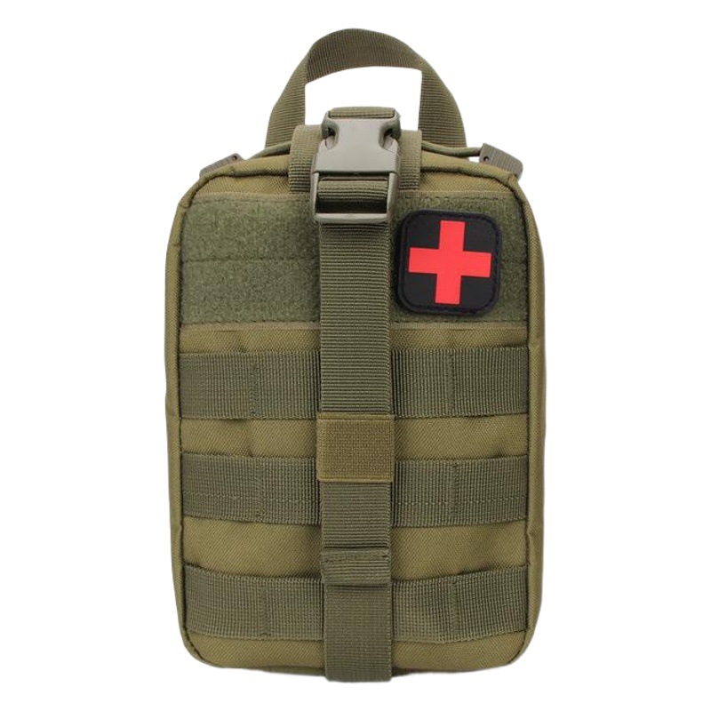 Bolsa médica bolsa de accesorios bolsa de cintura táctica camuflaje bolsa multifunción bolsa de Montañismo al aire libre