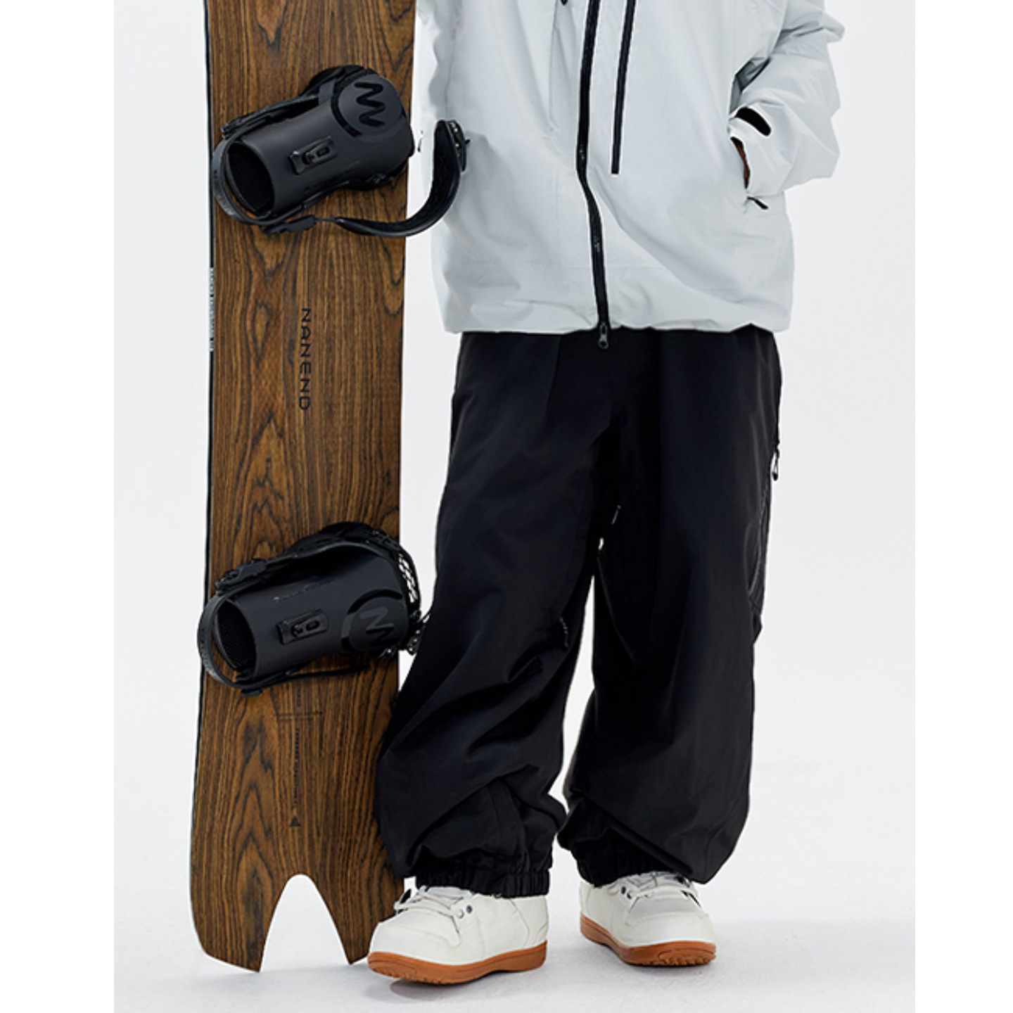 Plus Size Snowboarding Pants for Men and Women, Loose, Thickeneded and Velvet, Warm, Waterproof and Breathable Ski Equipment for Couples