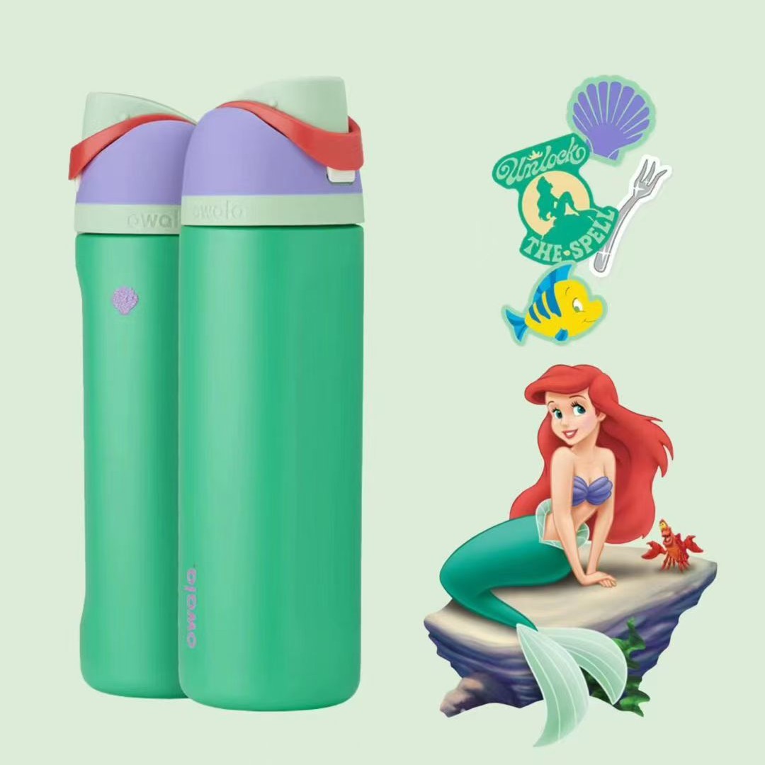 Taza Owala 24OZ taza de agua owala doble vacío taza de paja 304 taza de acero inoxidable para automóviles