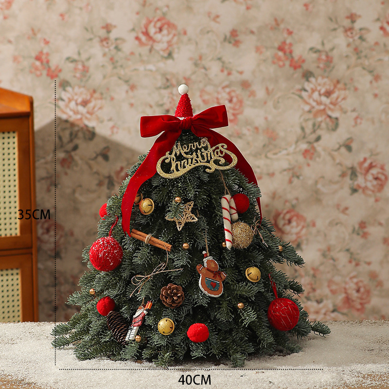 クロスボーダー特別なクリスマスツリーノベルソンホームオーナメントリビングルームdiyクリスマスデコレーション小さなデスクトップシミュレーション|undefined