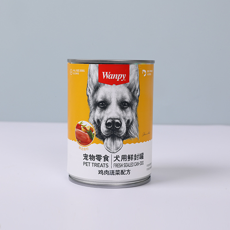 Perro travieso Canned Snacks para perros Mezcla de comida para perros Comida húmeda con sabor a carne Bibimbap para mascotas Suministros para mascotas al por mayor