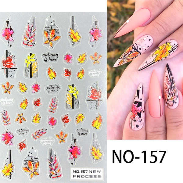 Ethnic nail stickers
