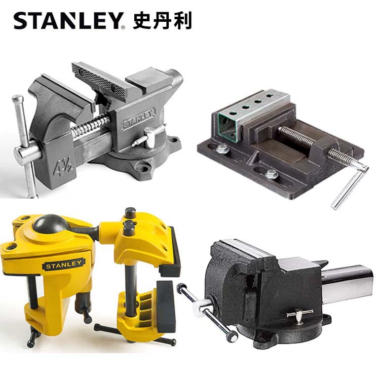 Сверхмощные настольные тиски Stanley MaxSteel 4 дюйма/5/6/8 дюйма многофункциональные верстак прецизионные деревообрабатывающие тиски