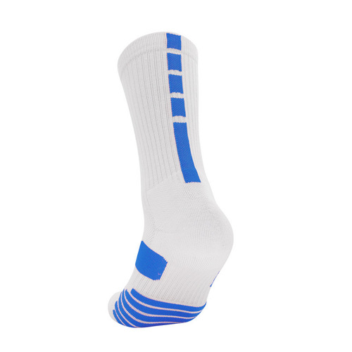 Men's and women's mid-tube basketball socks thickened towel bottom nba actual combat elite socks sweat-absorbent non-slip running sports socks