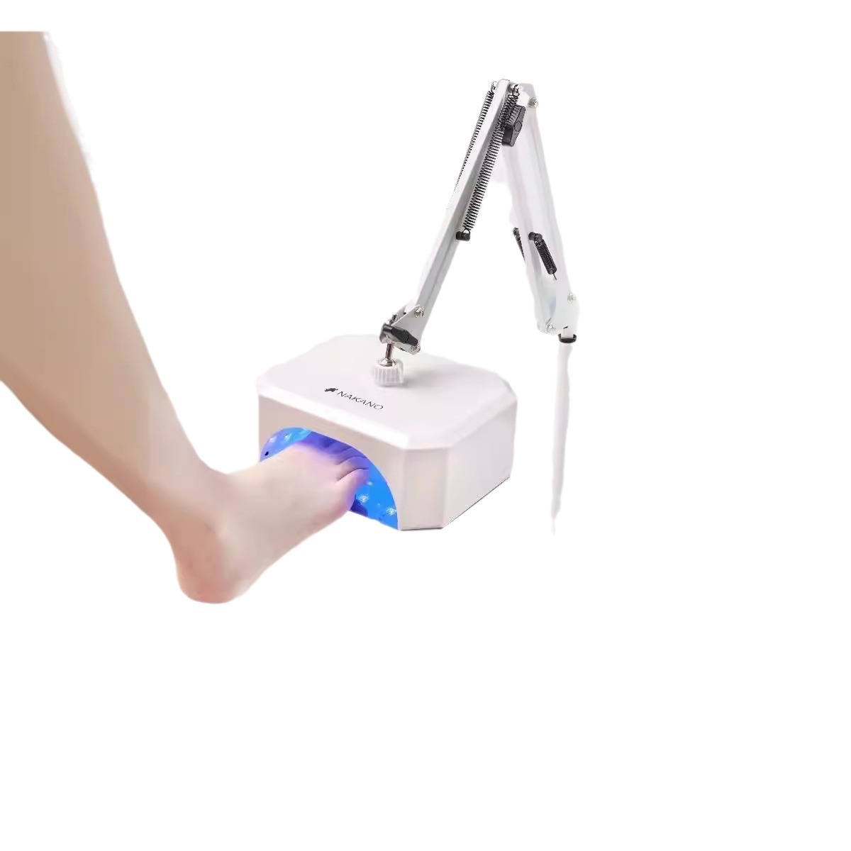 NAKANO nueva lámpara de manicura de pie, lámpara de fototerapia de almacenamiento de energía, lámpara de fototerapia de piel rejuvenecedora, 36W UV / LED