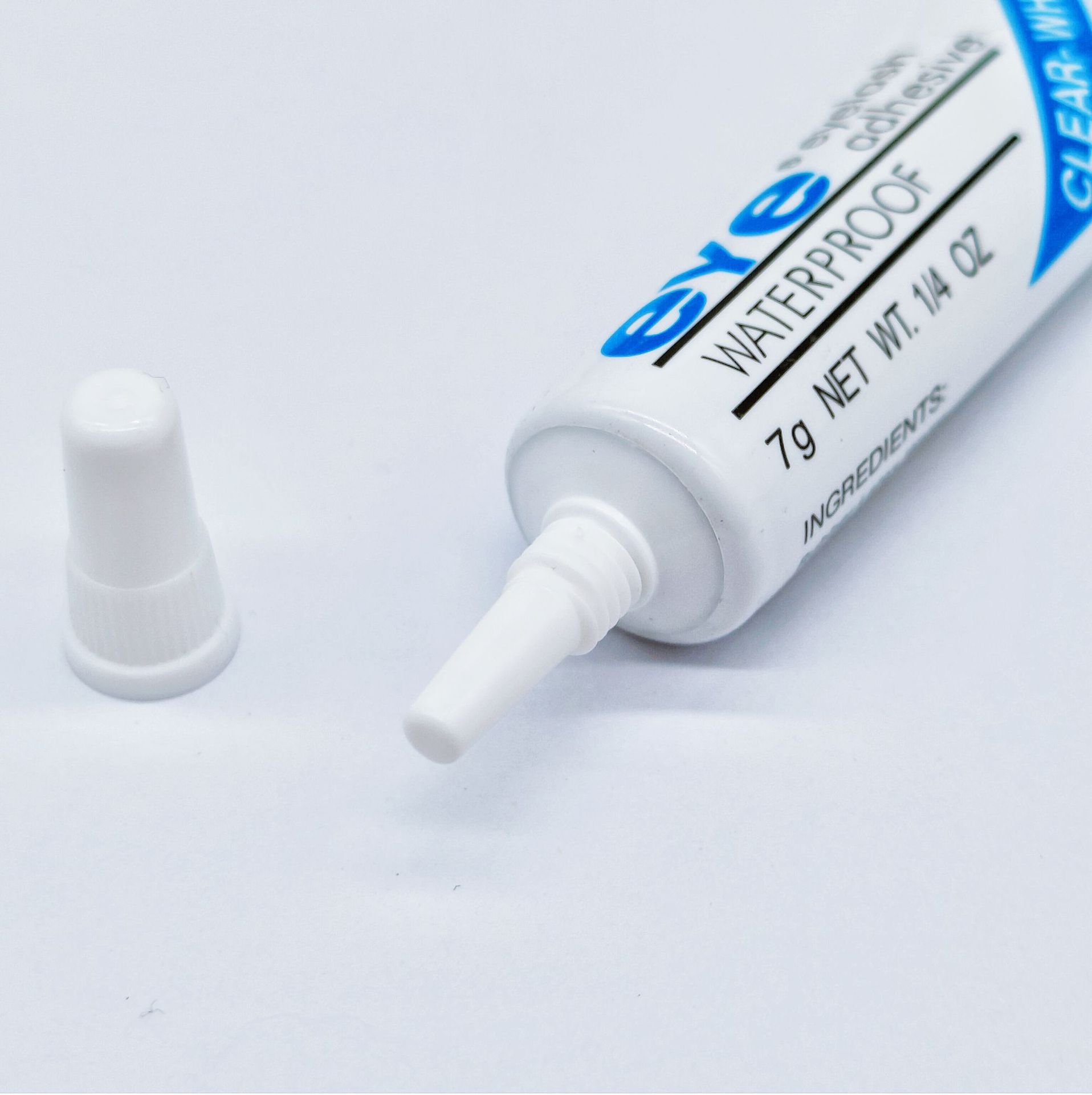 Eye False eyelashes special disposable glue, mild, scratch free, self grafting, quick drying, in bulk, 7g natural