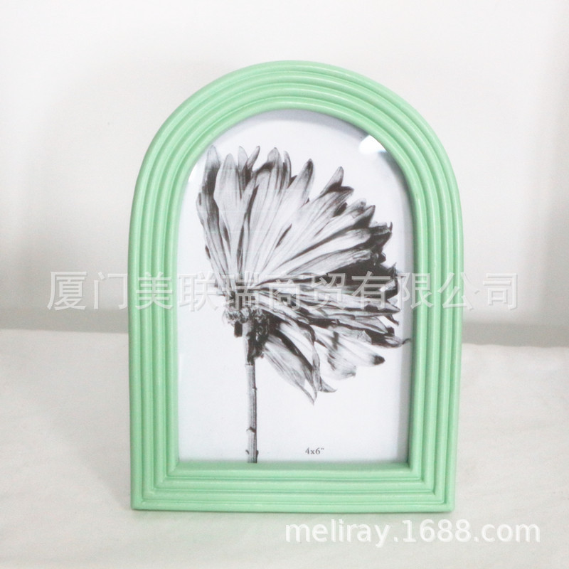 Arch-Shaped Resin Photo Frame Table Creative Photo DIY Frame Stereo Picture Frame Wholesale