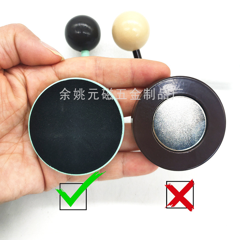 Ganchos magnéticos adhesivos sin perforación para cocina y baño