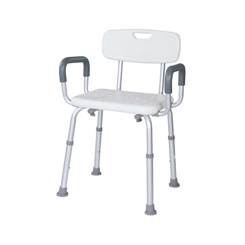 Estilo japonés ancianos baño socio antideslizante ducha aleación de aluminio baño taburete inodoro caballo hogar creativo