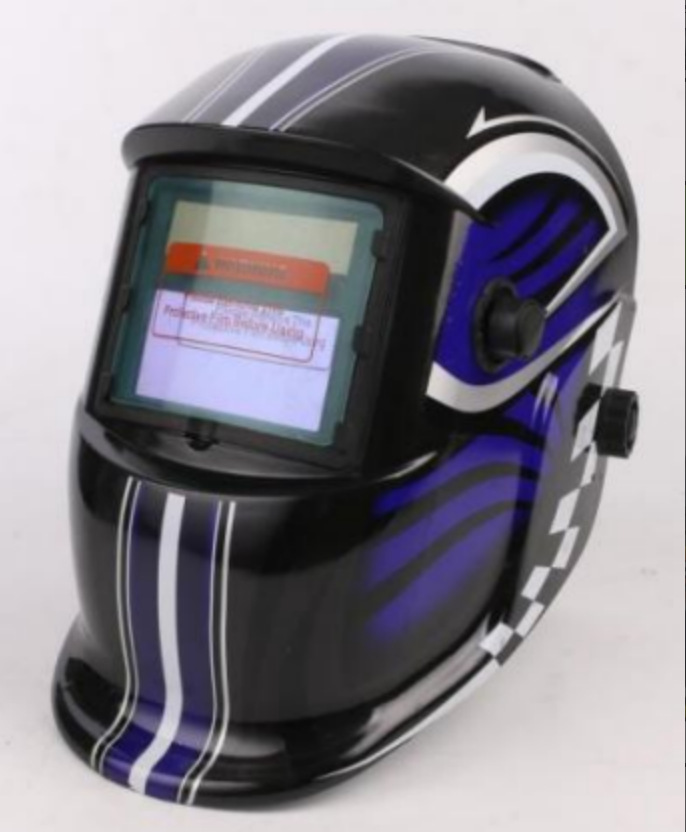 Máscara de soldadura automática solar 107, casco de protección LCD con cambio de luz y montaje en cabeza