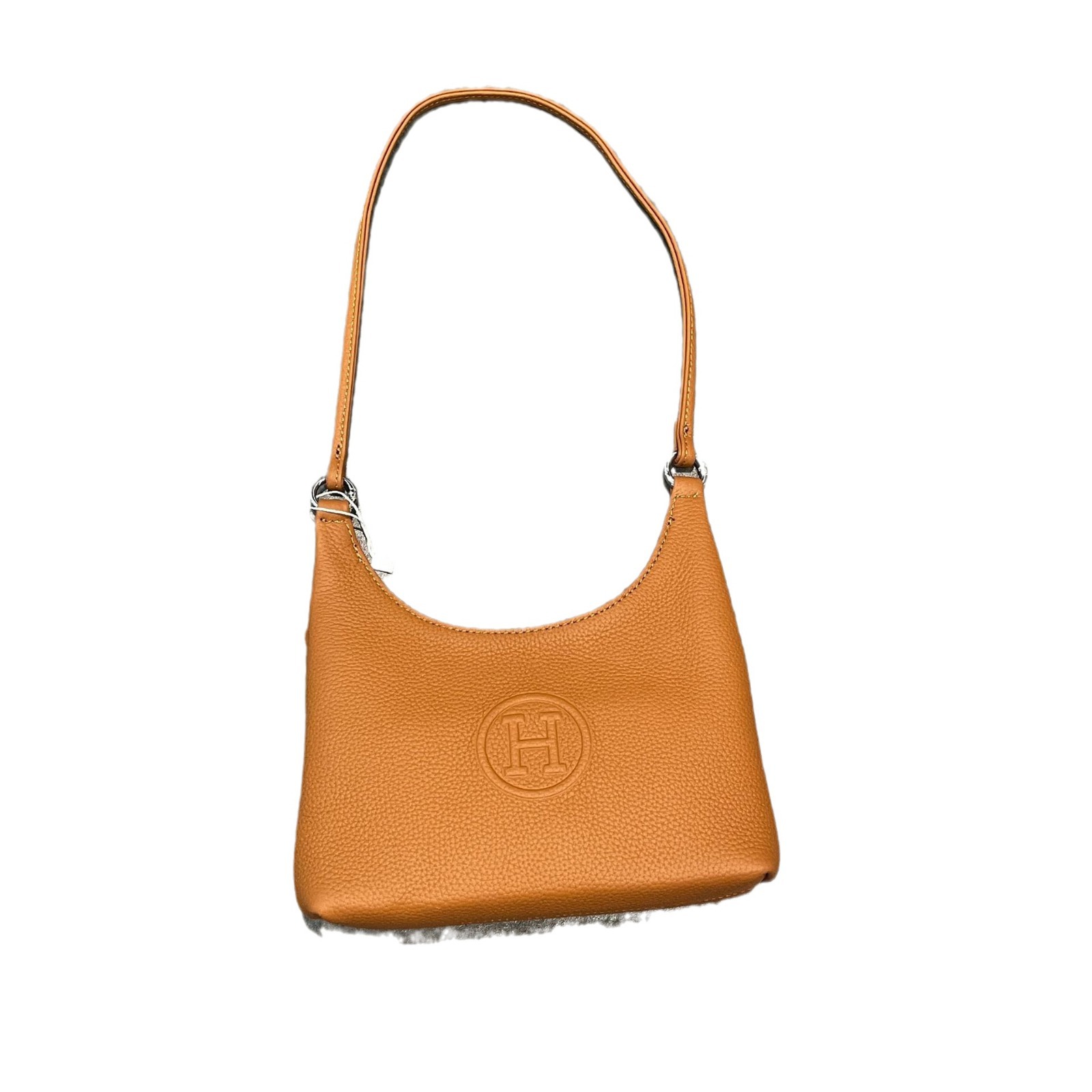 New Korean Style Crescent Bag Genuine Leather Underarm Bag Crossbody Shoulder Bag Minimalist Niche Commuter Handbag For Women - Thumbnail 5
