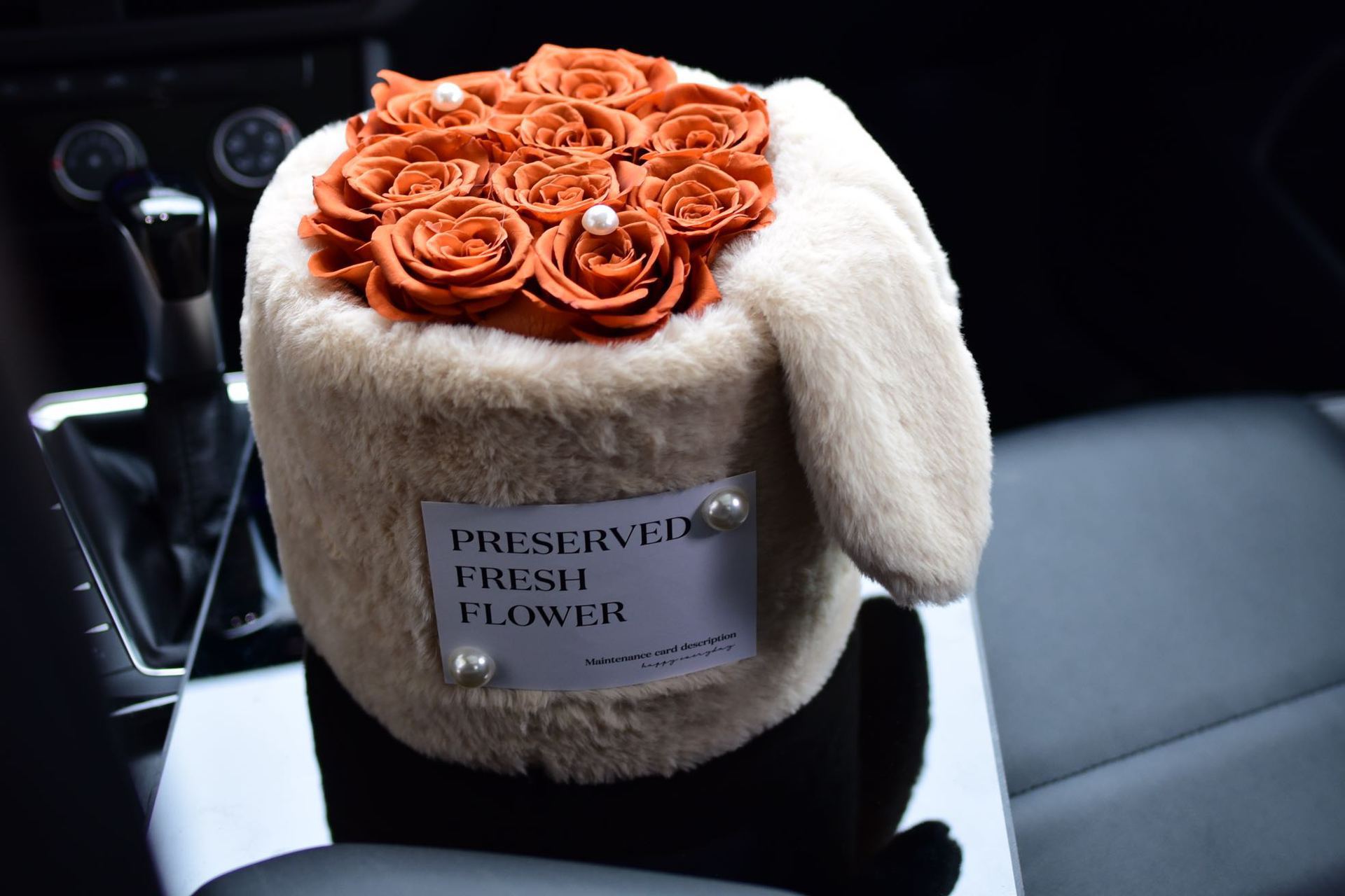 진한 베이지 포옹 배럴 27*27*25cm