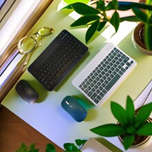 平板笔记本无线连接蓝牙键盘鼠标套装适用手机