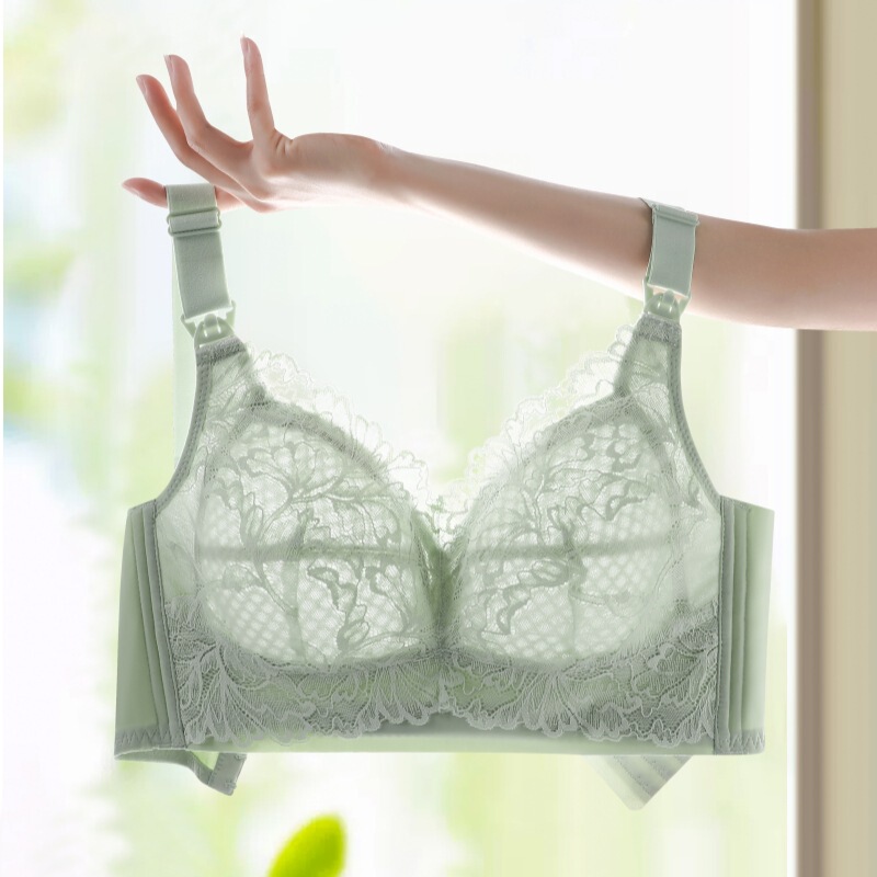 Factory Direct Sales Full-Cup Nursing Bra Push-Up Without Rims Big Breasts Slimming Maternity Bra Thin Full-Cover Thin Style Factory Direct Sales Full-Cup Nursing Bra Push-Up Without Rims Big Breasts Slimming Maternity Bra Thin Full-Cover Thin Style