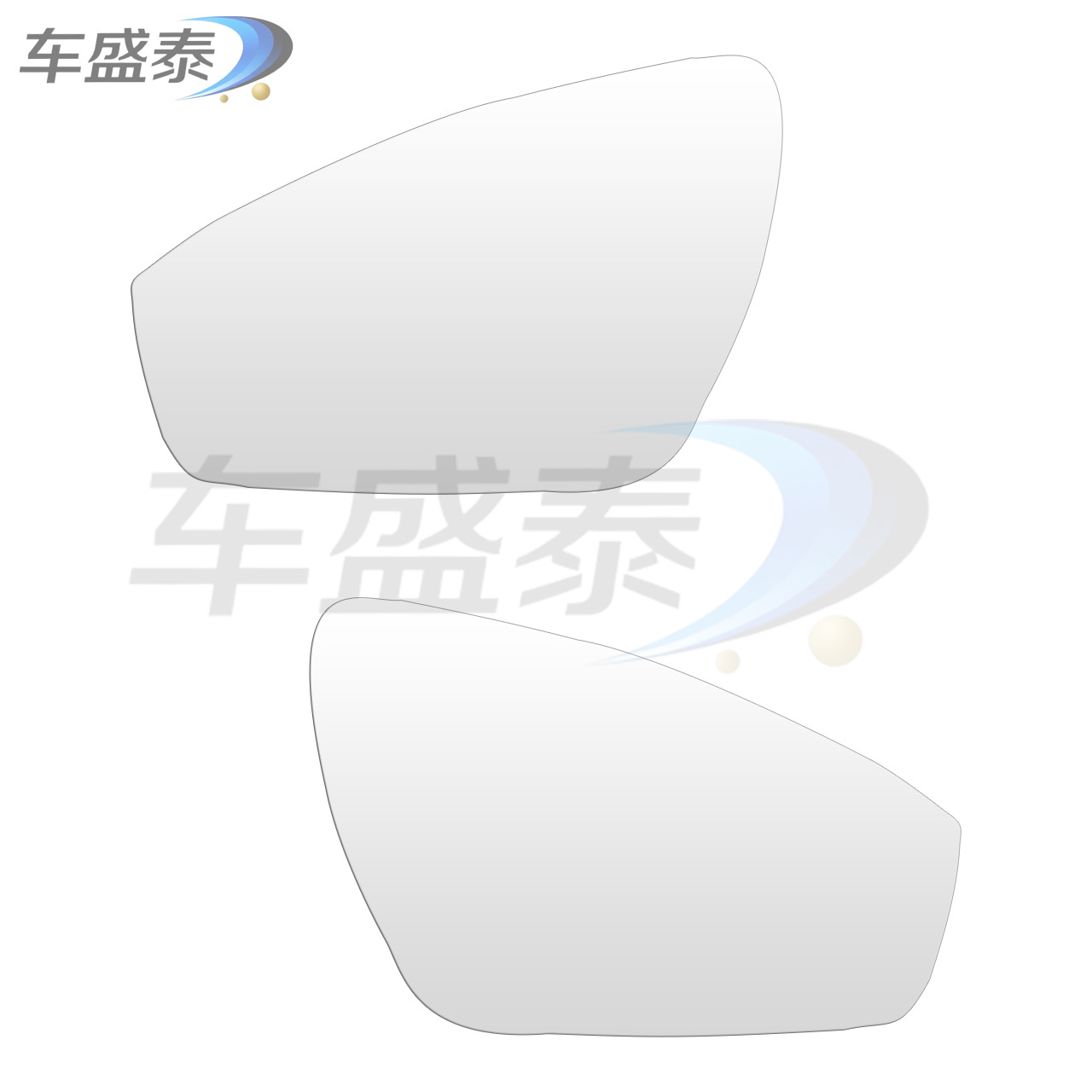 Suitable for 20-26 Volkswagen ID.4 ID.5 tiguan tayron heated rearview mirror reversing mirror 5