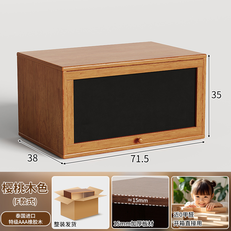 Gabinete de madera sólida armario de almacenamiento integrado contra la pared suelo libre combinación modular gabinete de celosía estante de exhibición de sala de estar doméstica