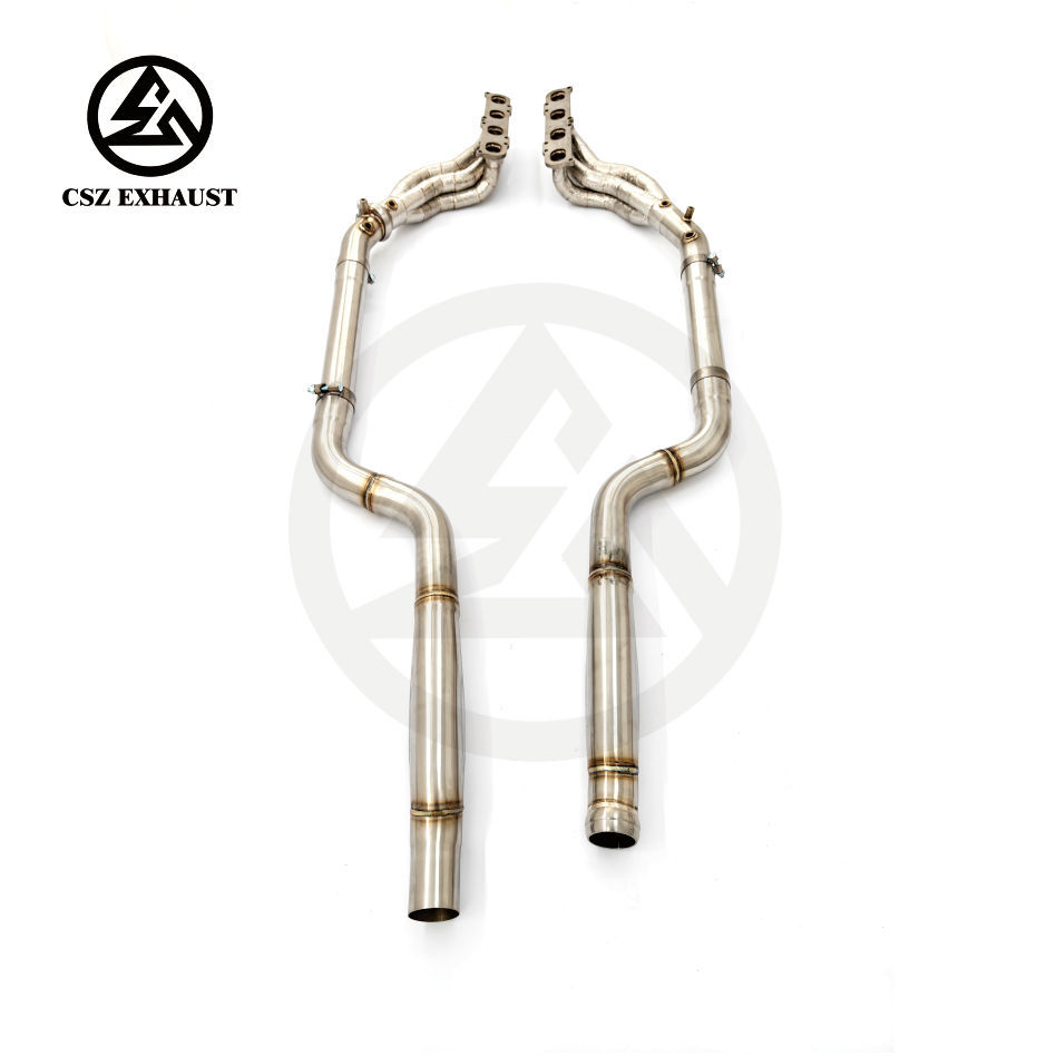 Suitable for Mercedes-Benz C63 AMG W204 6.2L V8 CSZLHD long pipe exhaust system