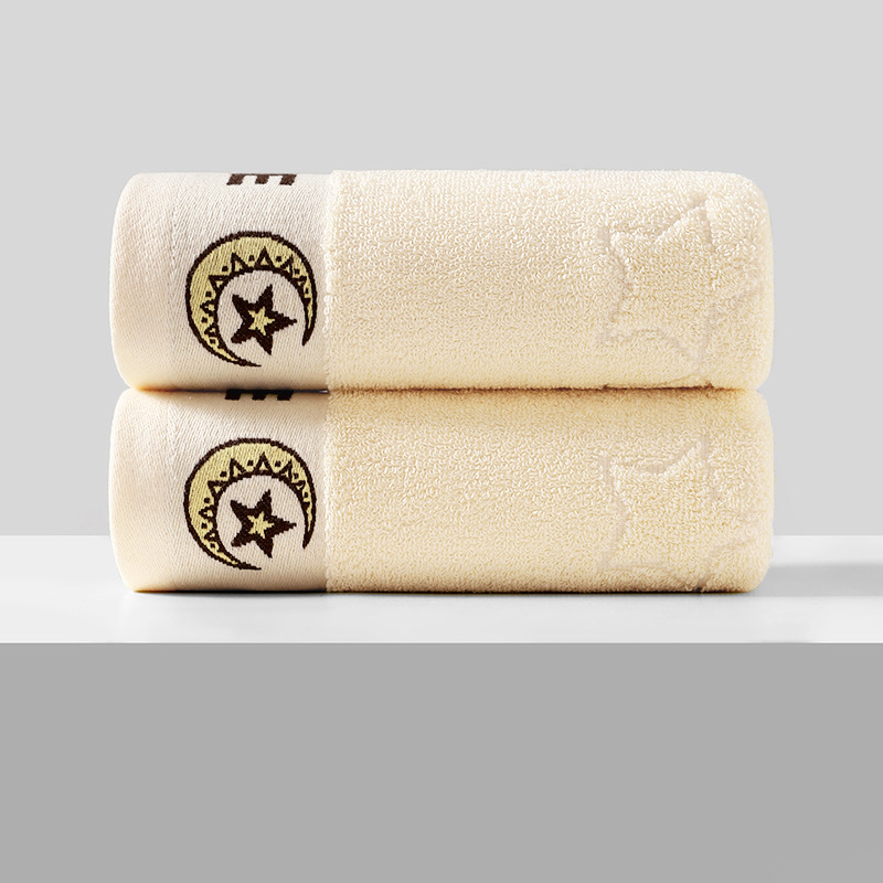 Toallas de algodón puro, tipo A, al por mayor, gruesas, suaves, absorbentes, de poliéster y algodón, toallas faciales para adultos, de secado rápido, para lavarse la cara.