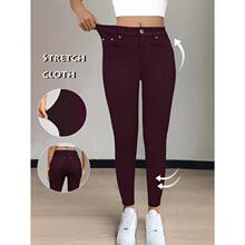 V 73829 High Waist Stretch Jeans ��������ţ�п� �羳ŷ��