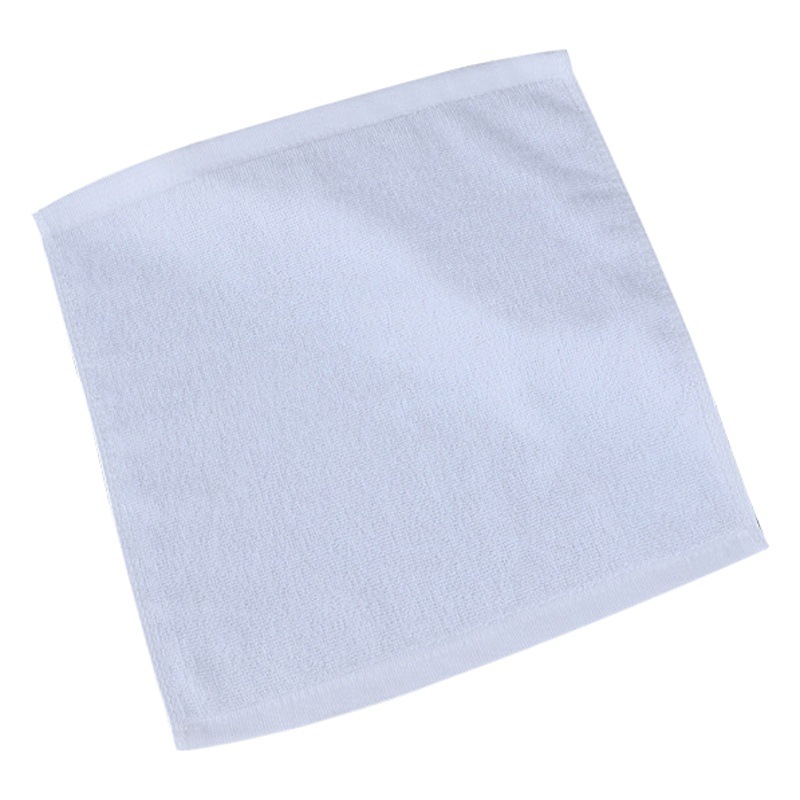 Color sólido Hotel Toalla de cara de algodón hombres y mujeres engrosada hogar absorbente nueva toalla cuadrada suave al por mayor
